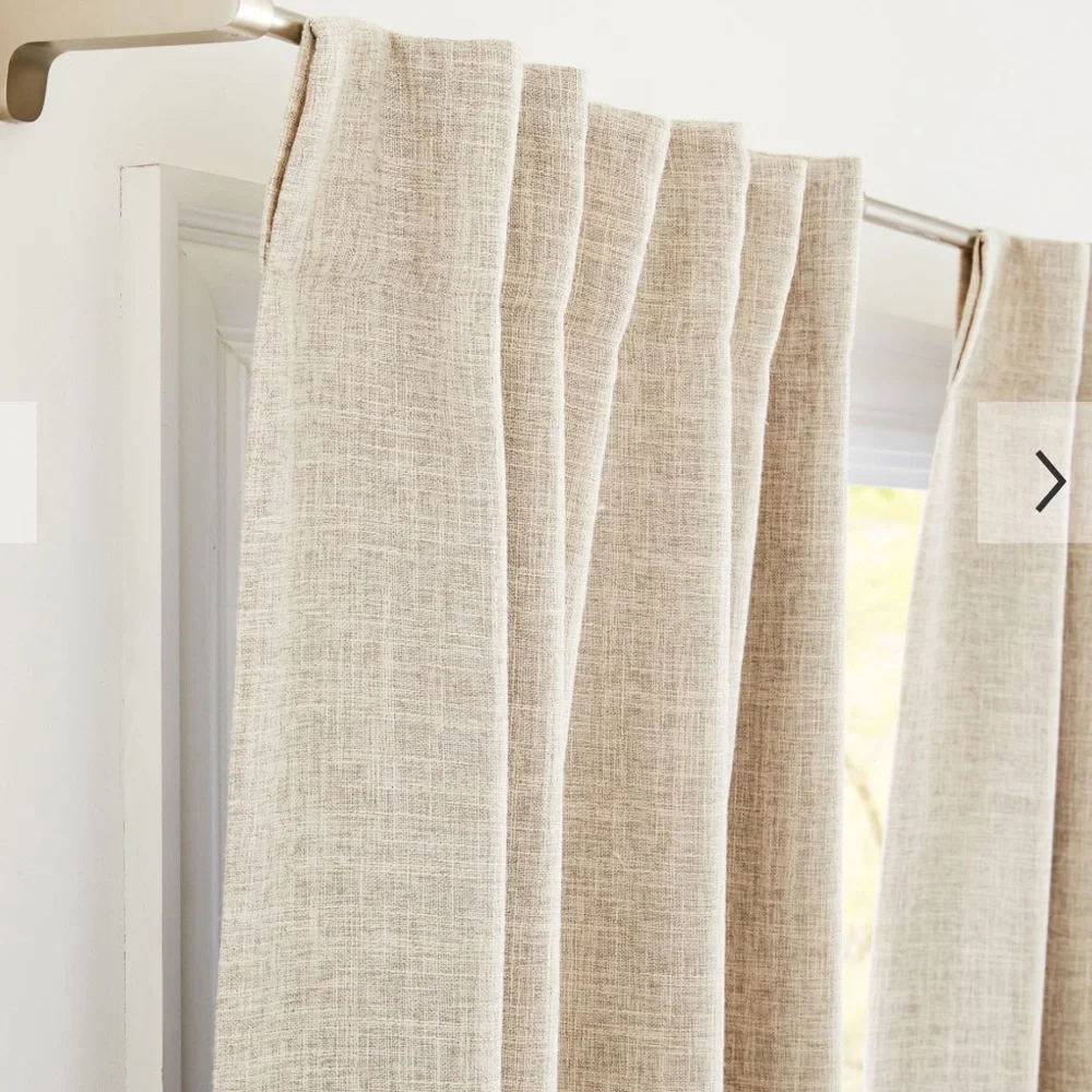 West elm crossweave curtain
